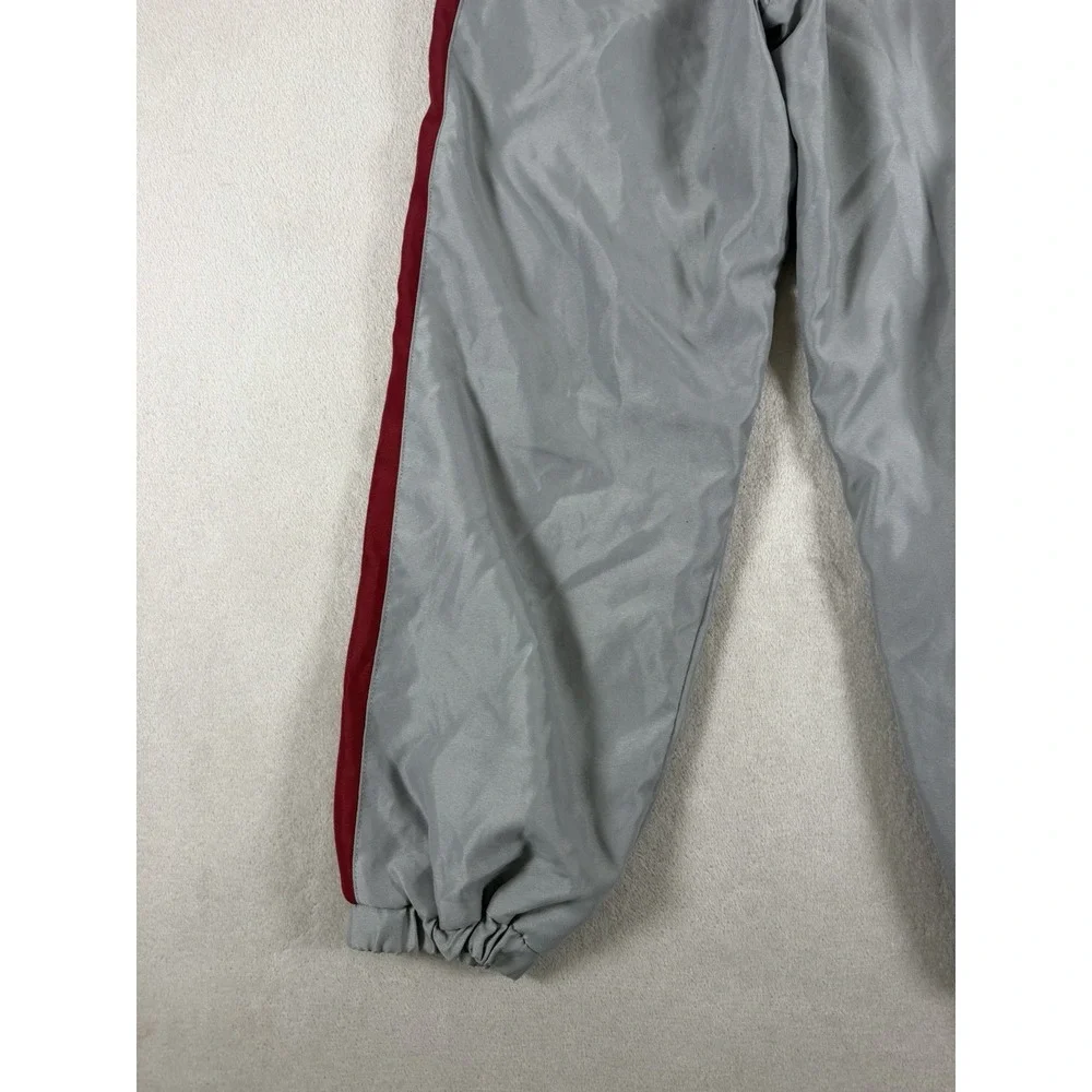 Everlast Boys Gray Maroon Side Stripe Track Pants Size M 10/12 Activewear